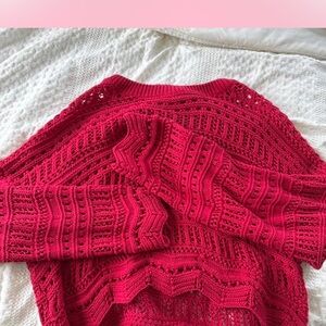 Le Lis Vibrant Pink Knit Sweater